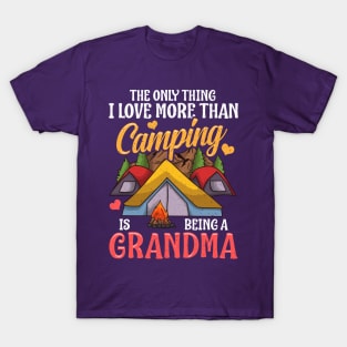 Camping Grandma! T-Shirt